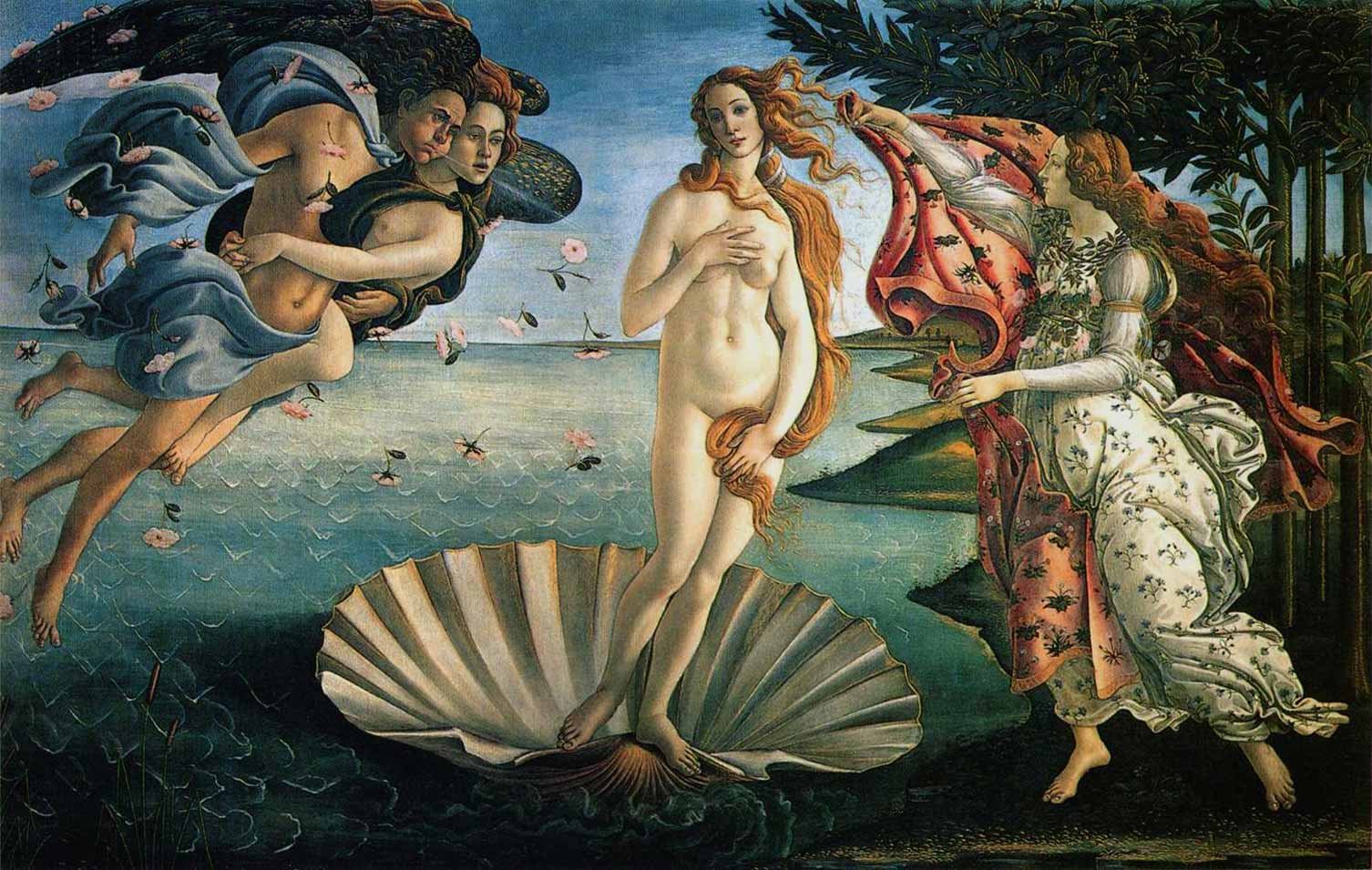 Sandro Botticelli The Birth of Venus